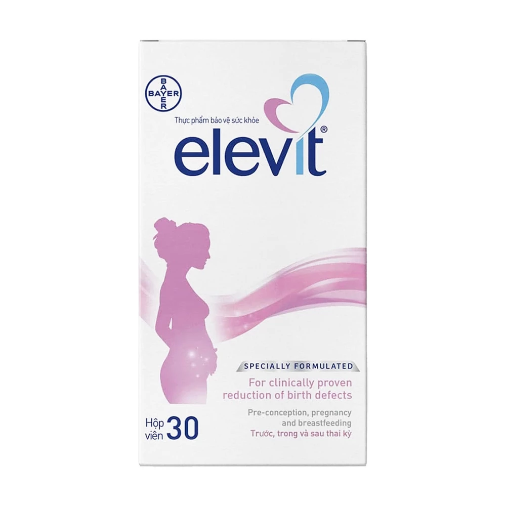 Vitamin bầu Elevit - Vitamin tổng hợp cho bà bầu và sau sinh
