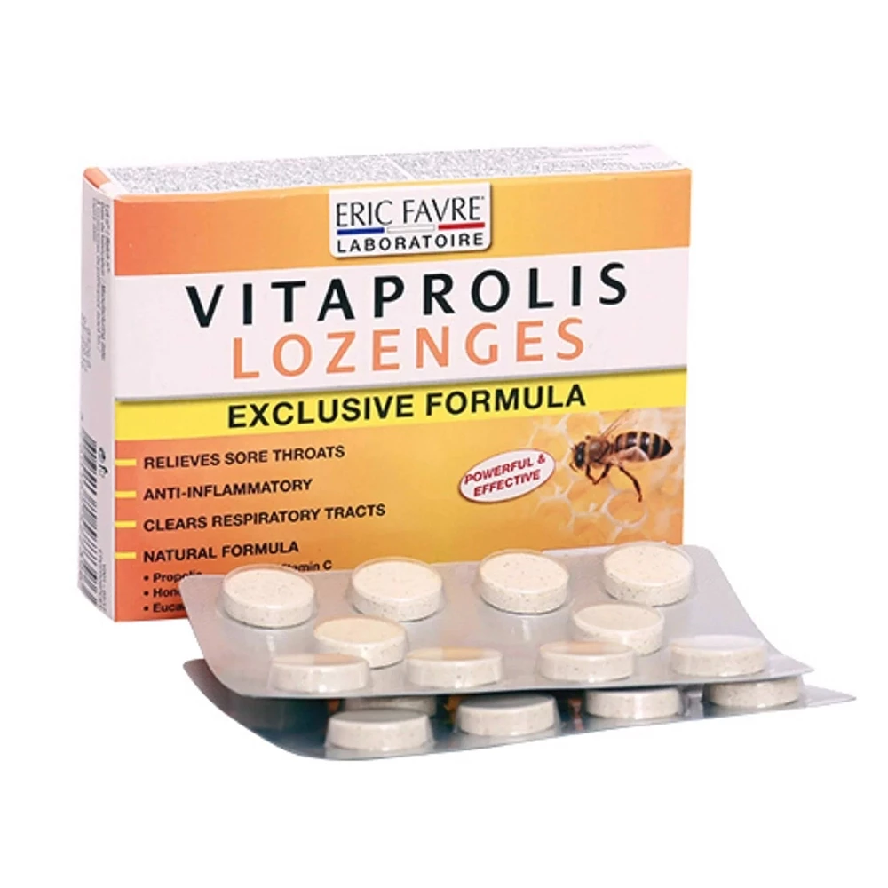 Vitaprolis Lozenges - Viên ngậm ho cho cả gia đình