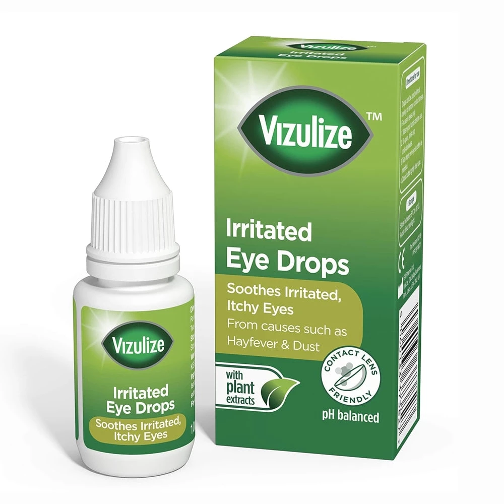 Dung dịch nhỏ mắt Vizulize Irritated Eye Drops - Giảm ngứa & kích ứng mắt