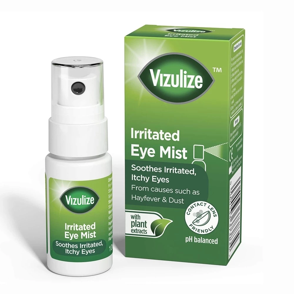 Vizulize Irritated Eye Mist - Xịt mắt giúp giảm ngứa và kích ứng mắt