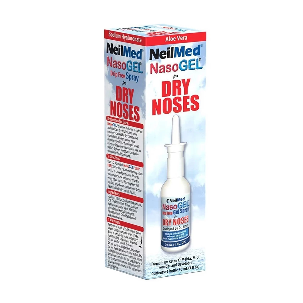 Xịt mũi Neilmed NasoGel For Dry Noses - Giúp làm dịu, làm ẩm, chống khô mũi