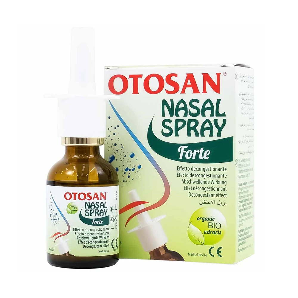Xịt mũi Otosan Nasal Spray Forte - Hỗ trợ điều trị viêm xoang, viêm mũi