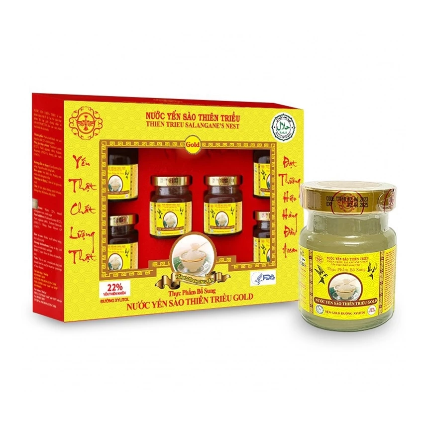 Yến sào Thiên Triều Gold 22% yến thiên nhiên